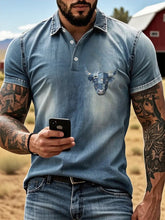 Westliches Highland-Vieh-T-Shirt für Männer